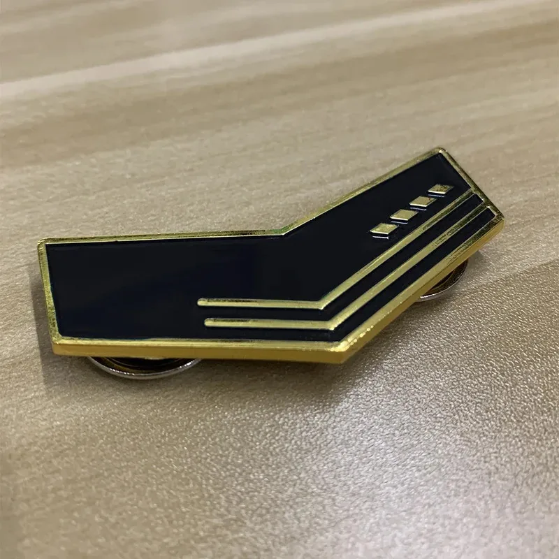 

25COSStat Discovery 4 Rek, брошь на воротнике офицера со сборным рейтингом Звездного Флота, значок