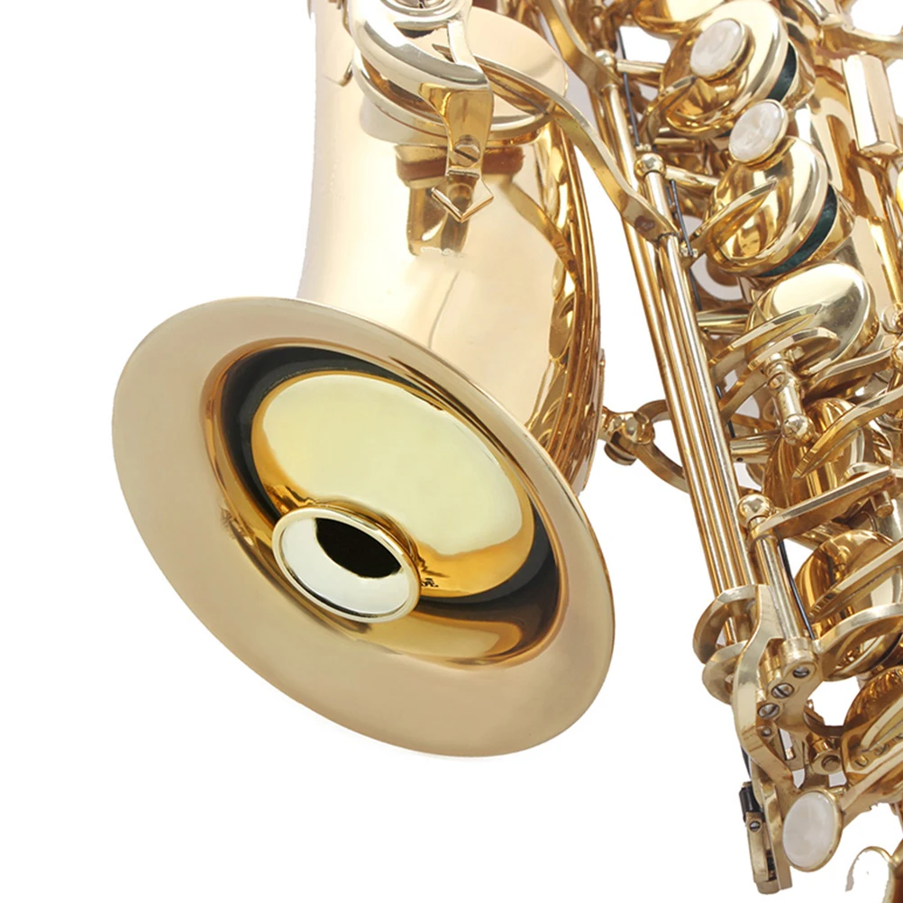 

Saxophone Mute Alto Accessories Golden Silensiator Music Muffler Instrument Part Plastic Sax Mute Reduce Noise Practice
