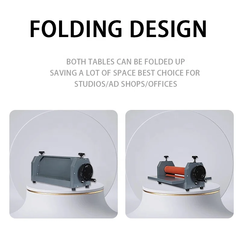 ماكينة تغليف يدوية 650/700/750/1000/1300 لملصقات PVS - ماكينة تغليف باردة لفيلم Bopp