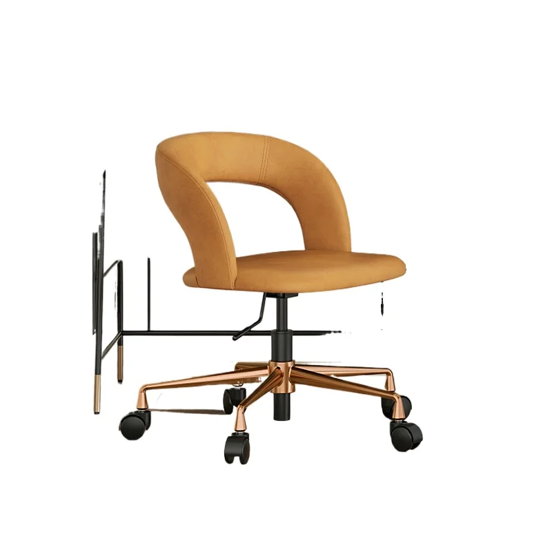 

Leisure chair simple household small apartment living room balcony rotating lifting chair book chair