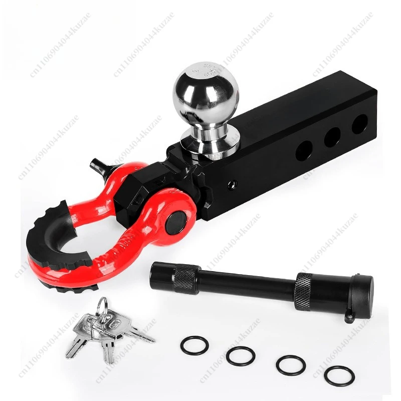 Red Trailer Arm Set, Export Quality American Standard Shackle - Heavy Duty Forged Tow Accessory