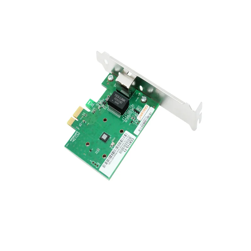 CC8115-T1 AQC115 PCI-E 2.0 x1 Placa de rede de desktop de porta única RJ45 2,5 Gb/s baixo consumo de energia