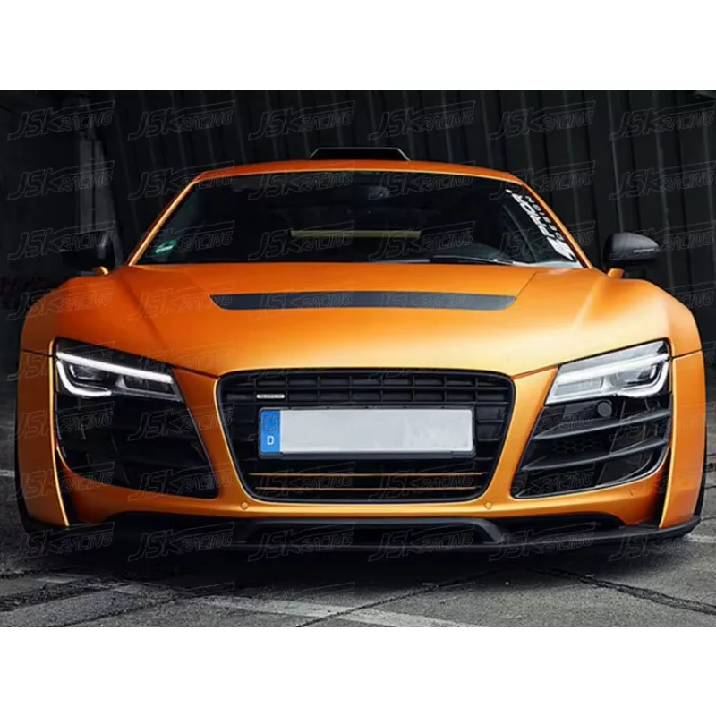 PRI-DESIGN STYLE GLASS FIBER FRP FRONT BUMPER BODY KIT FOR 2008-2015 AUDI R8 V8 V10