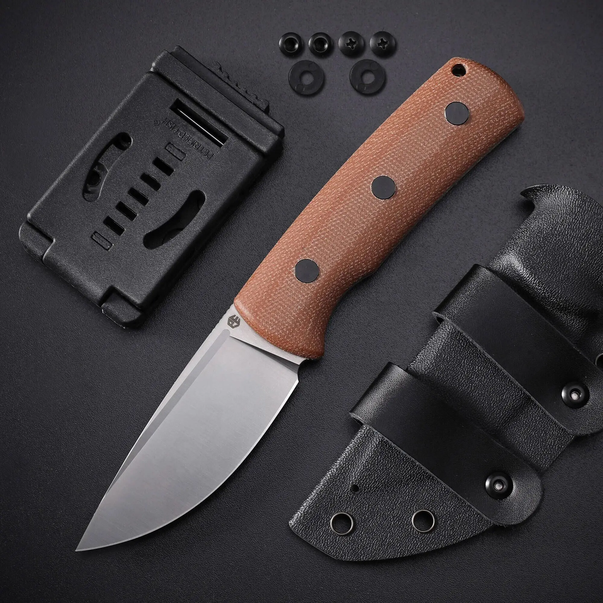Нож с фиксированным клинком Pe – обзор и цена Bushcraft Knife Fixed
