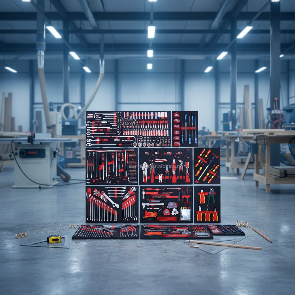 

Automotive Mechanic Socket Set Storage Case Keyed Locking System High Precision 718 PCS Tool Cabinets For Car Garage Tool Sets