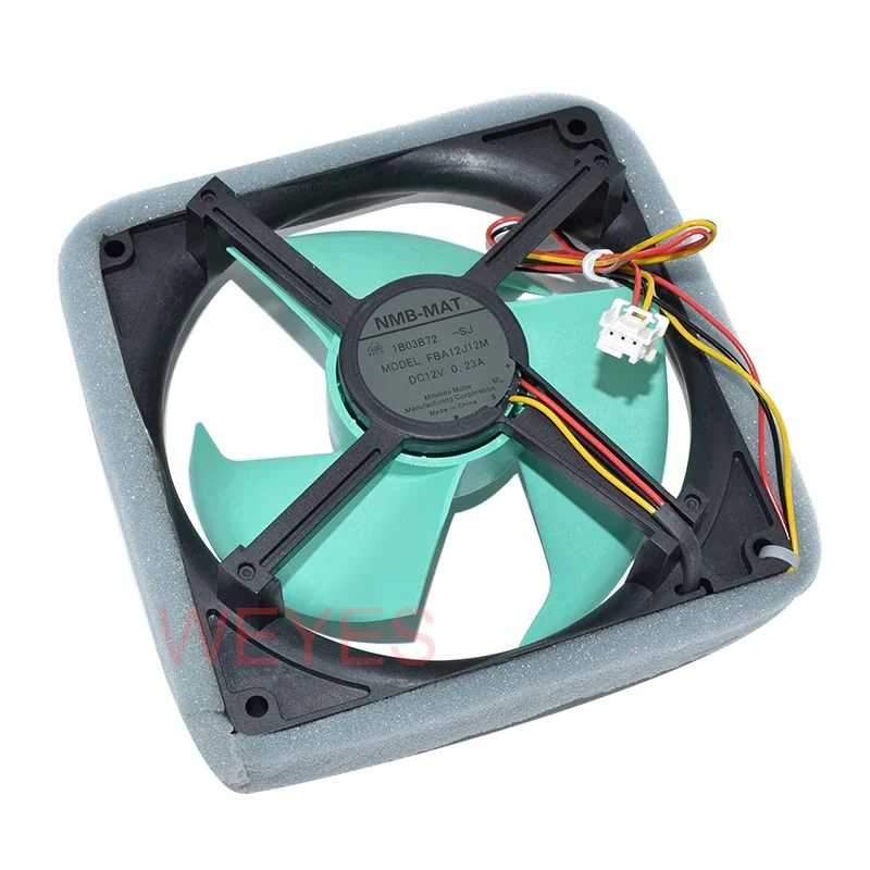 New For NMB-MAT FBA12J12M 12V 0.23A Three Lines Refrigerator Cooling Fan