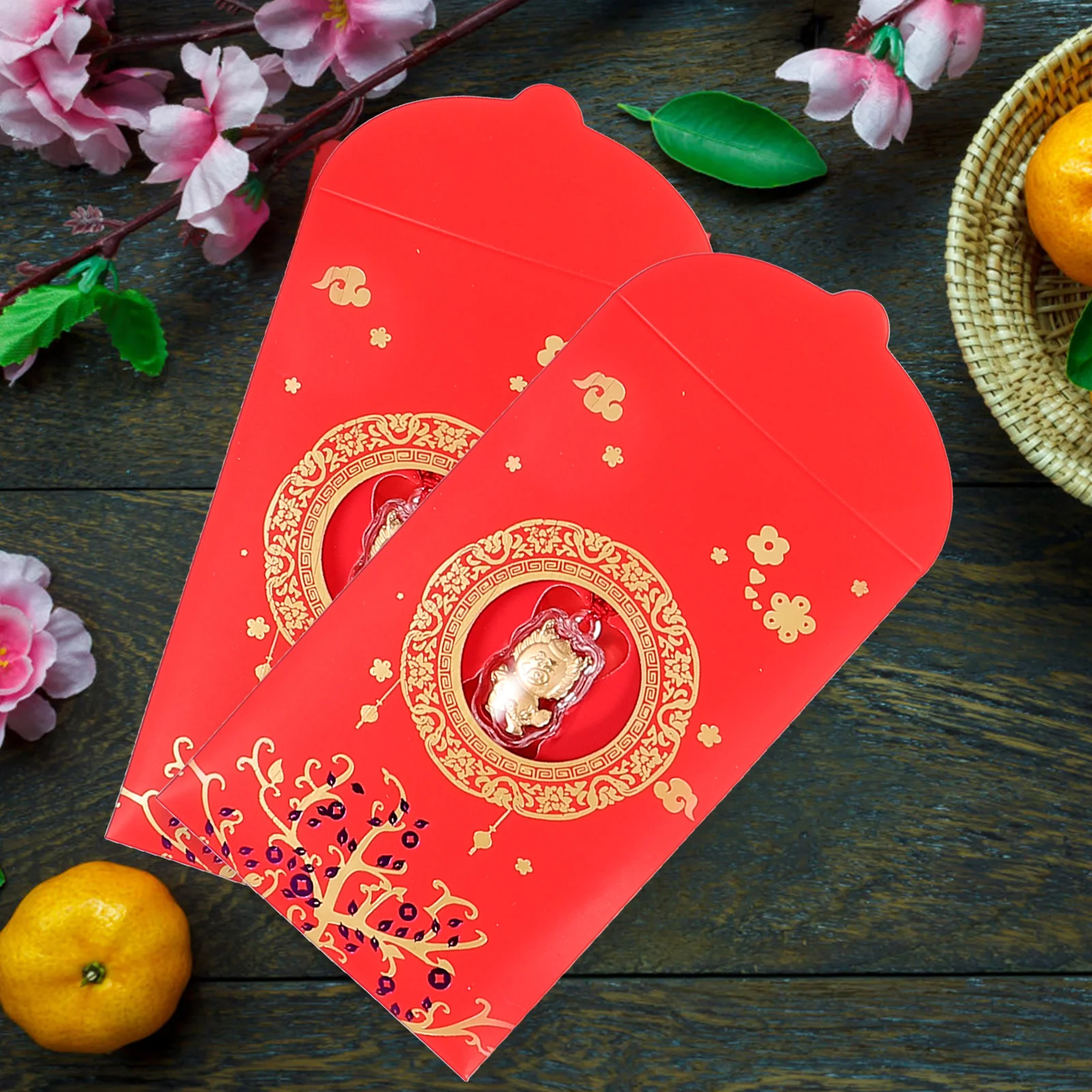

6 Pcs New Red Packets Year Red Envelopes Lucky Packets Chinese New Year Gift Spring Festival Decorative Creative