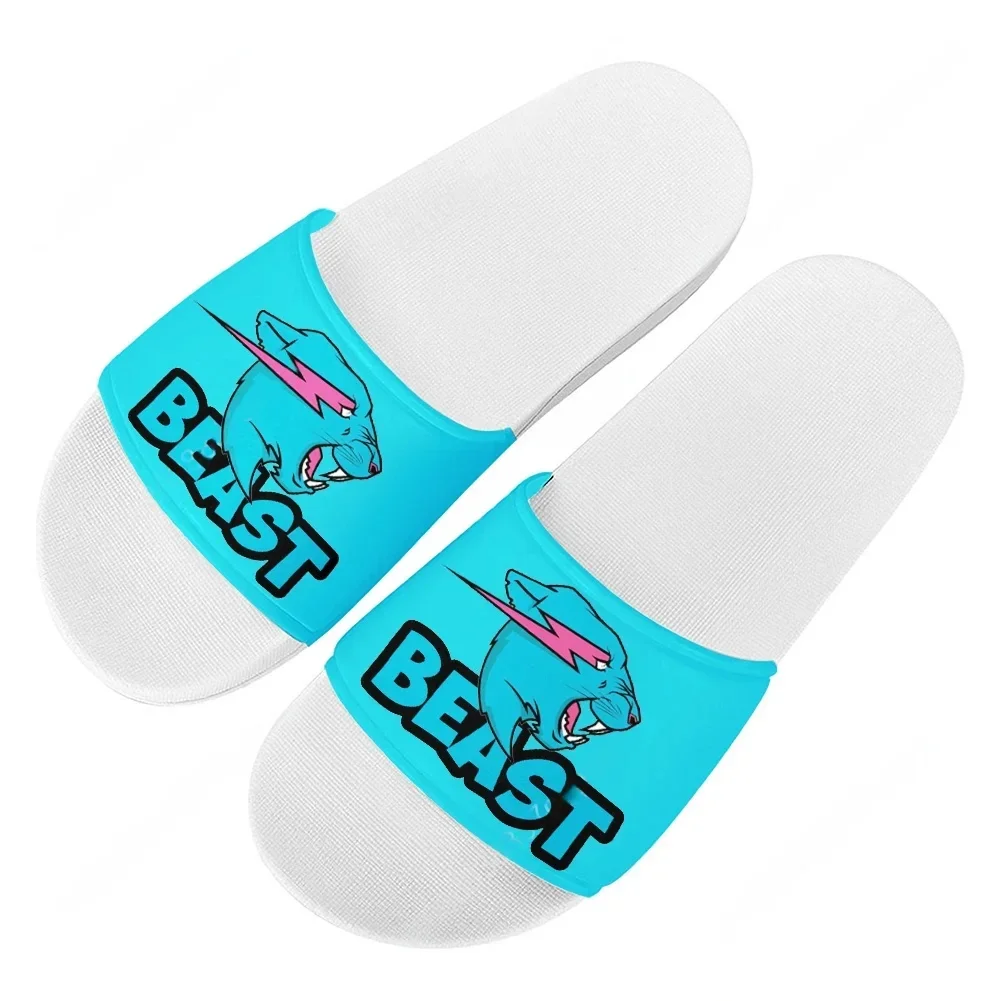 Animal The B-Beast Slippers Home Outdoor Casual Mr and Ms Water Shoe Men Women Teenager Beach Pool Sandals Summer Slipper