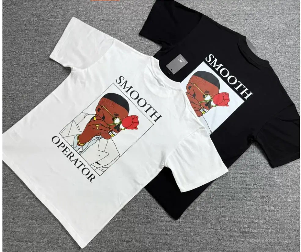 2026 patta Funny character printed pure cotton Round neck short sleeved T-shirt TX1640