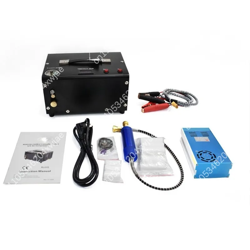 Multi Voltage 12V 110V 220V Mini Vehicle Mounted High Pressure Air Compressor 30Mpa Portable Air Tank Filling Accessory