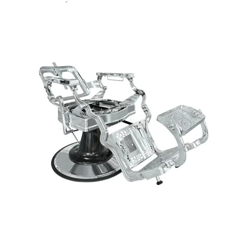 Retro shaving chair rotatable lifting flat frame, chair accessories, chair accessories