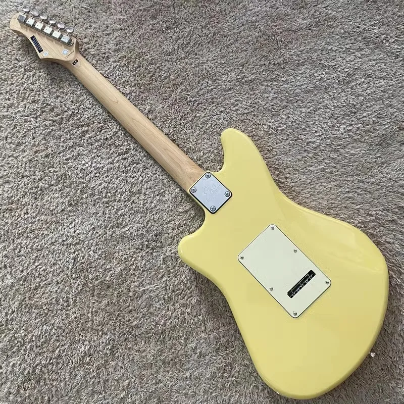 B064 Cream Color Jazzmaster Electric Guitar Italy EKO 6 Strings Guitar New &Authorised with P90 Pickups 22 Frets