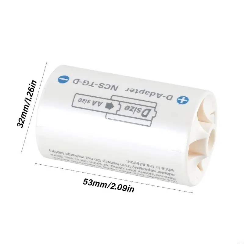 G8TA Zylinderbatteriehalterhülle von LR6 AA bis D LR20 für Gasherd Taschenlampe