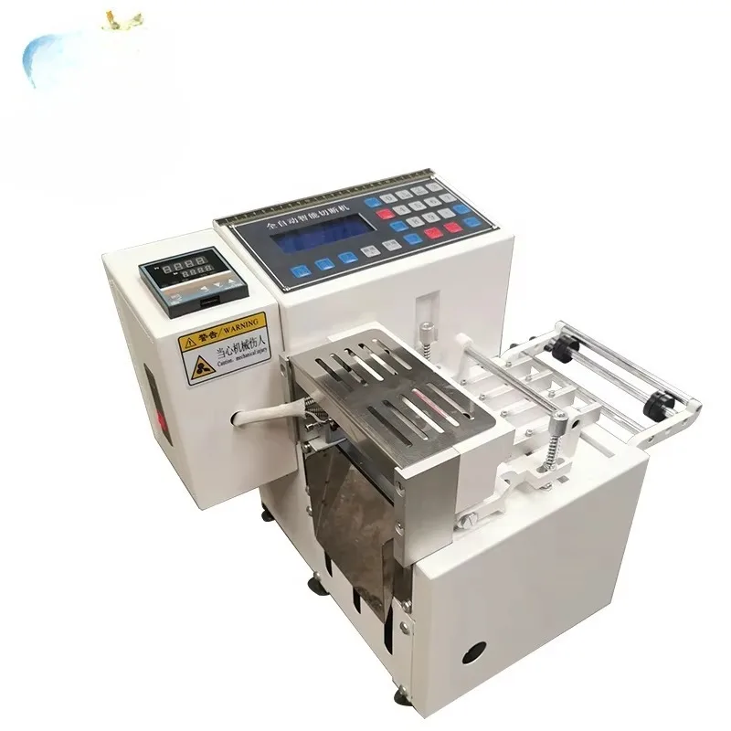 High-precision nylon belt string fabric pipe strip cutting machine Guangdong pipe cutting machine