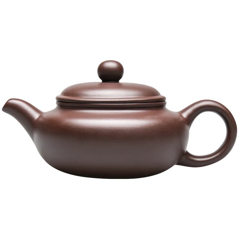 Yixing-Pure Handmade Kung Fu Tea Set, Purple Clay Pot, Large Capacity Antique Pot, Single Tea Making, Invertable