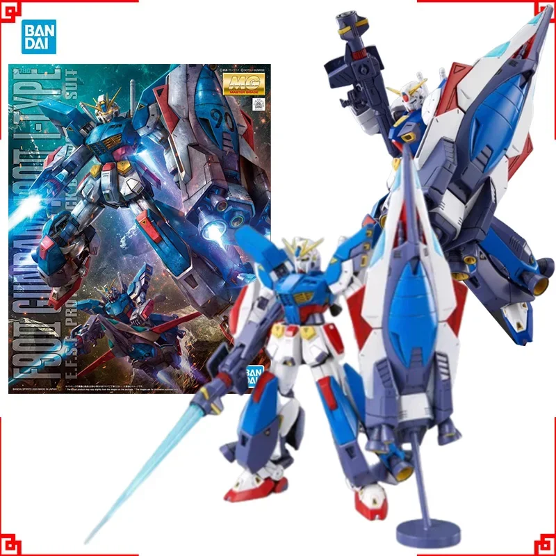 Набор для сборки модели Gundam Bandai MG F90 2 I Type, аниме-фигурка, конструктор Gunpla, коллекционные фигурки Gundam, игрушки для мальчиков, подарок