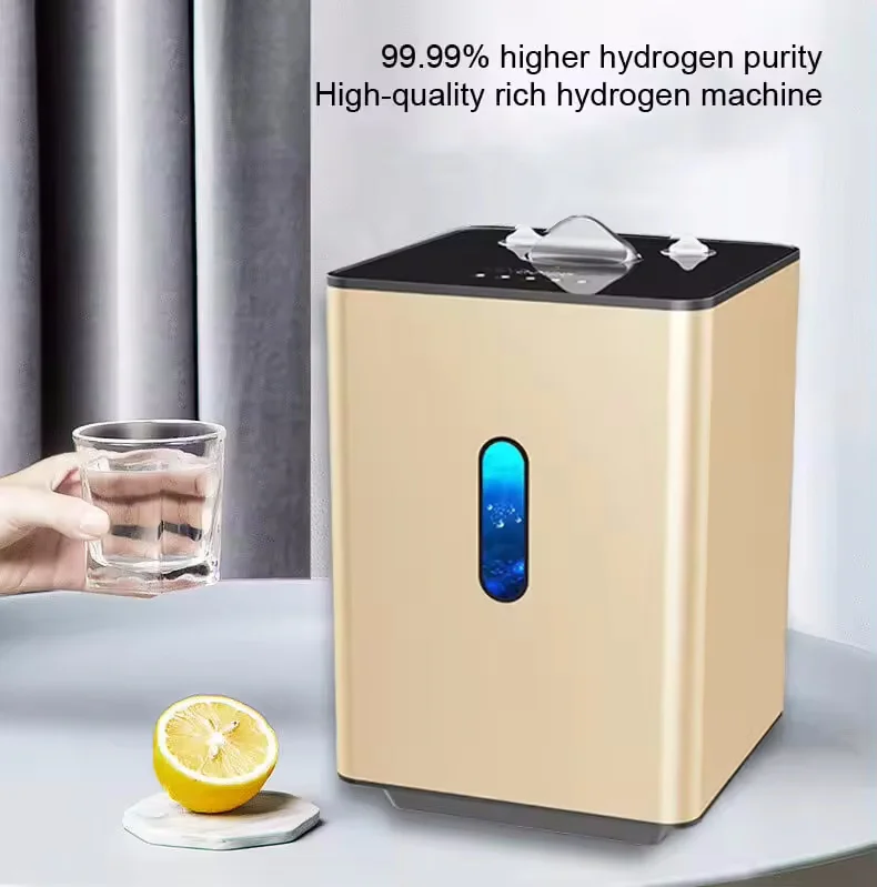 2025 Trend Mini Molecular PEM Hydrogen Generator Hydrogen Oxygen Inhalation Therapy Machine Hydrogen Water H2 Gas Making Inhaler