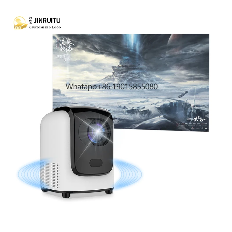 

New High Quality Autofocus LCD Home Smart Mini 4k Android Portable Projector Wholesale Customization