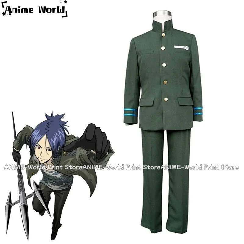 

《Custom Size》Anime Hitman Reborn Kokuyo Male Cosplay Costume