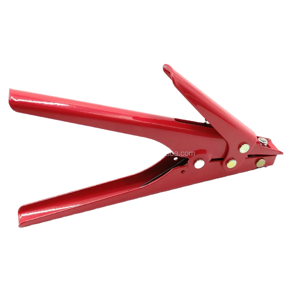

HT-519 hand strapping tool with cable tie for stainless steel or nylon cable tie