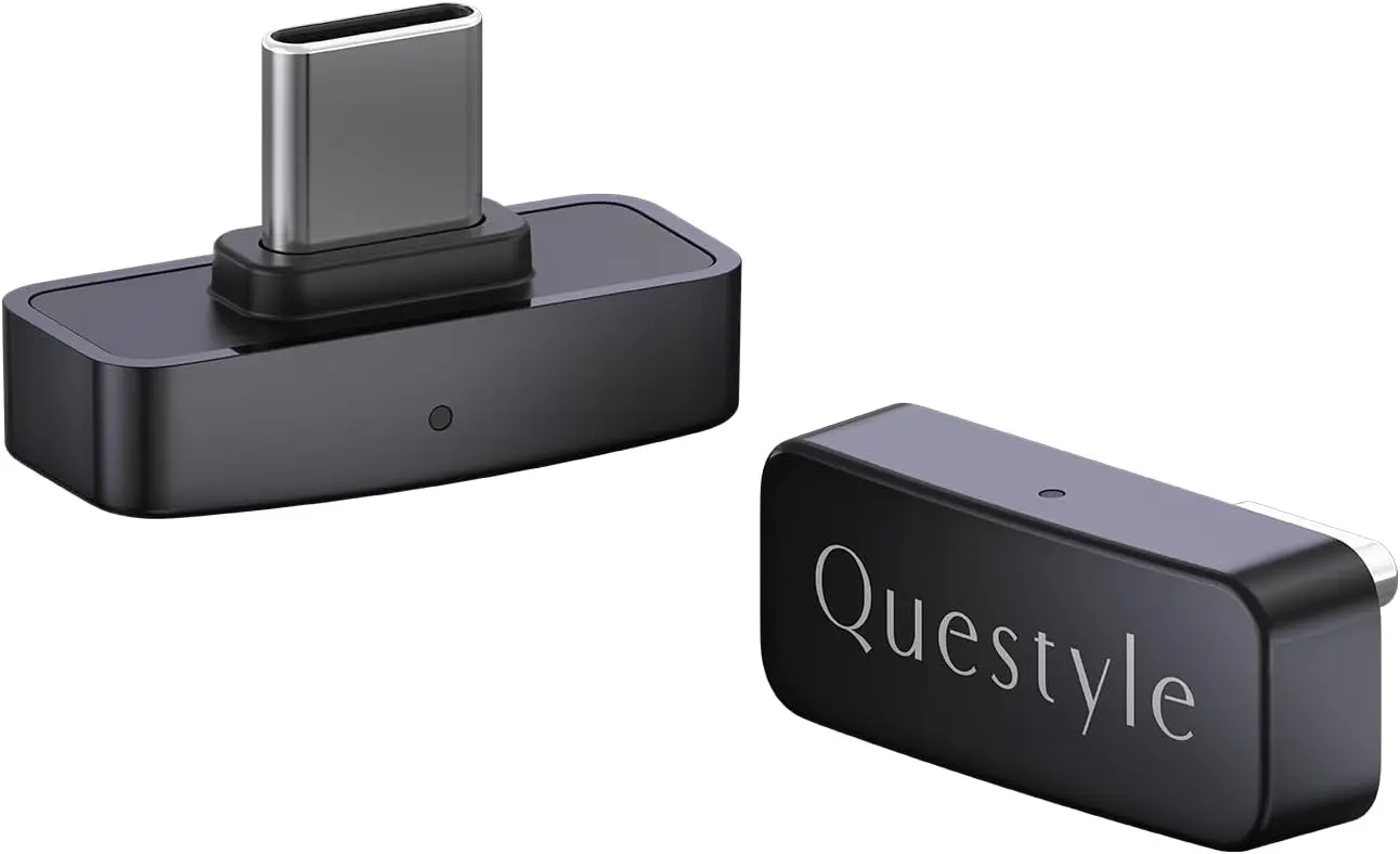 

Questyle QCC Dongle Pro USB-C Bluetooth Audio Adapter with LDAC,aptX Lossless&aptX-Adaptive,Low Latency Bluetooth 5.4