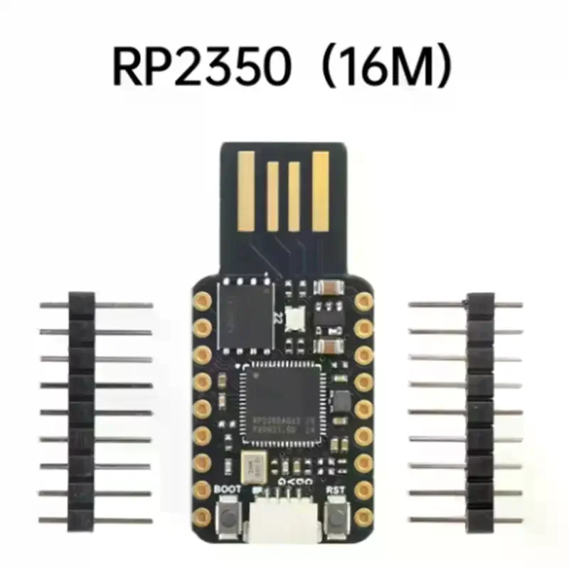 

RP2350-USB 16MB Flash Mini Development Board Module Dual-Core RP2350A Chip 520KB For Raspberry Pi PICO2 RP2350