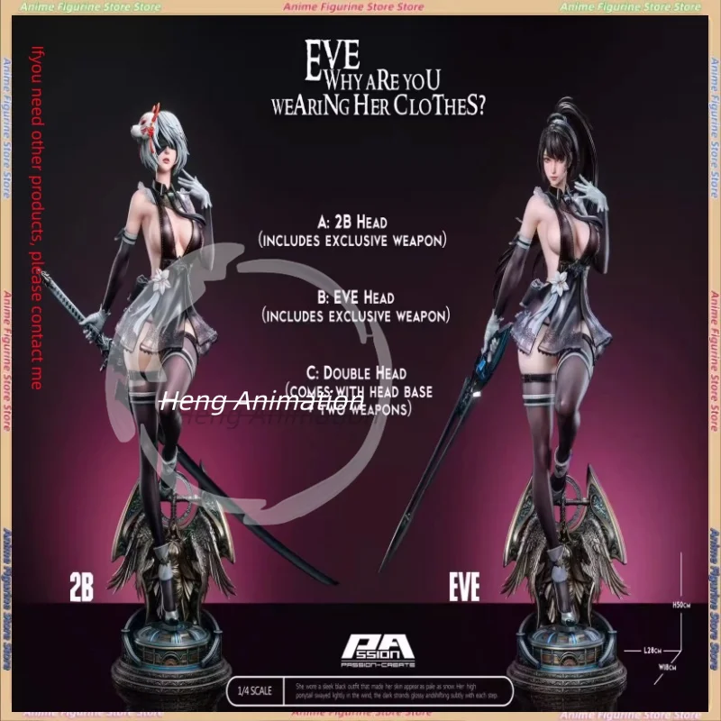 

[Blue Memory Model Toys] PACreate Studio, Star Blade Eve. Why Are You Wearing 2B's Clothes Sexy, Trendy and Cool, Collectible