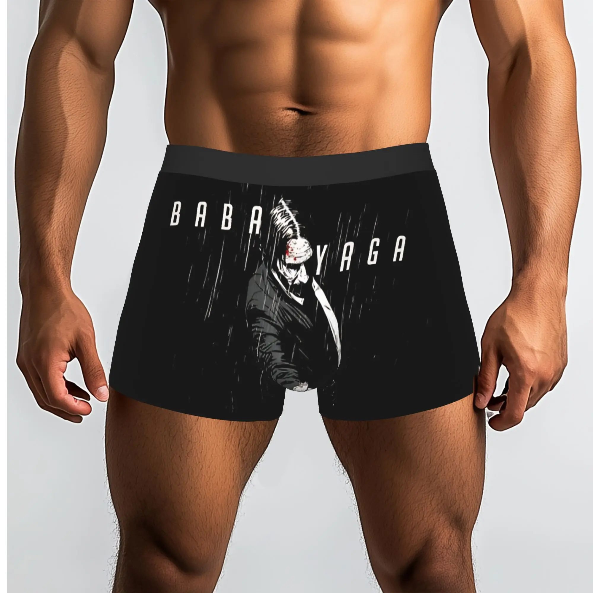 J John Wick Underpants Breathbale Panties Man Underwear Print Shorts Boxer Briefs