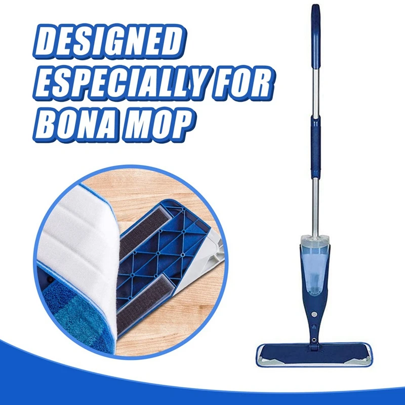 Almohadillas reutilizables para fregona, almohadillas de tela compatibles con piezas de repuesto para fregona Bona Steams