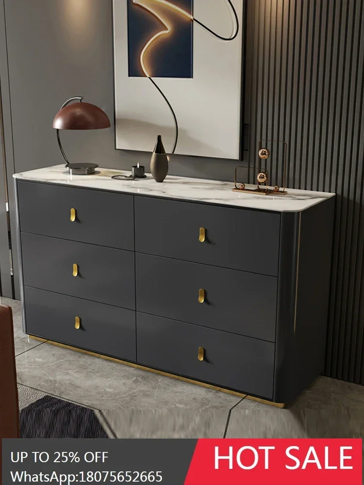 SGF rock slab entrance, bedroom shoe cabinet, storage, six-chest cabinet, wall drawer, complete