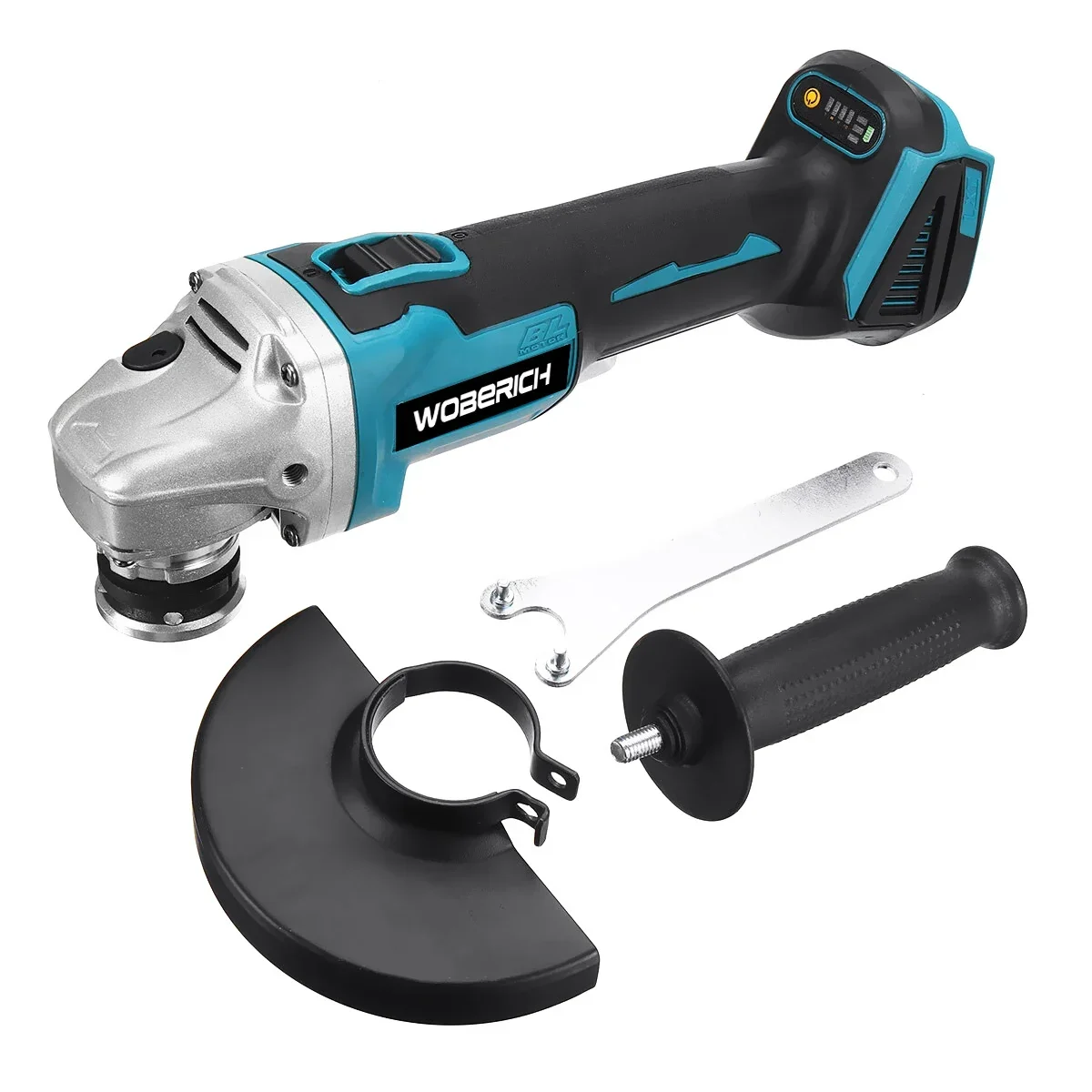 18V 125mm/100mm Brushless Cordless Impact Angle Grinder For Makita 18V Battery Power Tools Cutting Machine Polisher Only Tool