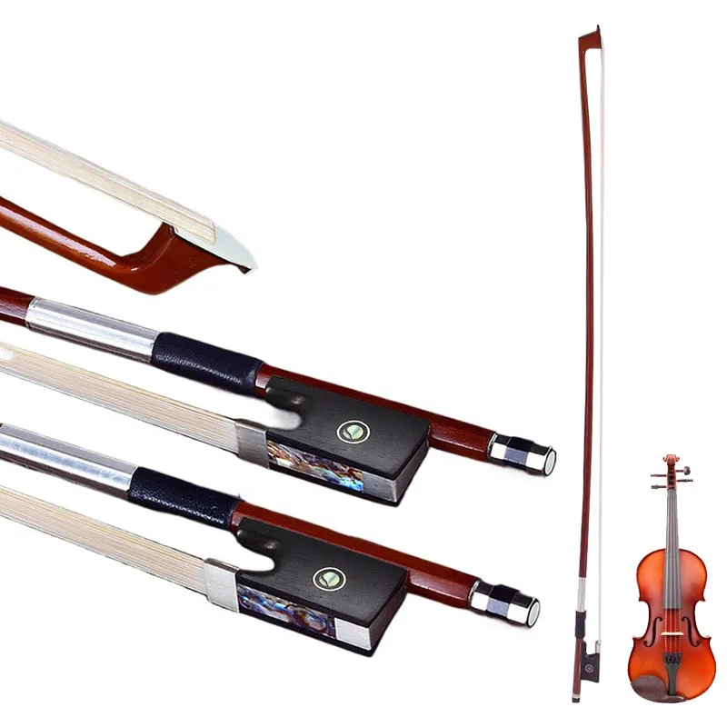 Professional Violin Bow Beginners Practice Fiddle Bow Lightweight Wooden Violin Bows Classical Stringed Instruments Accessories