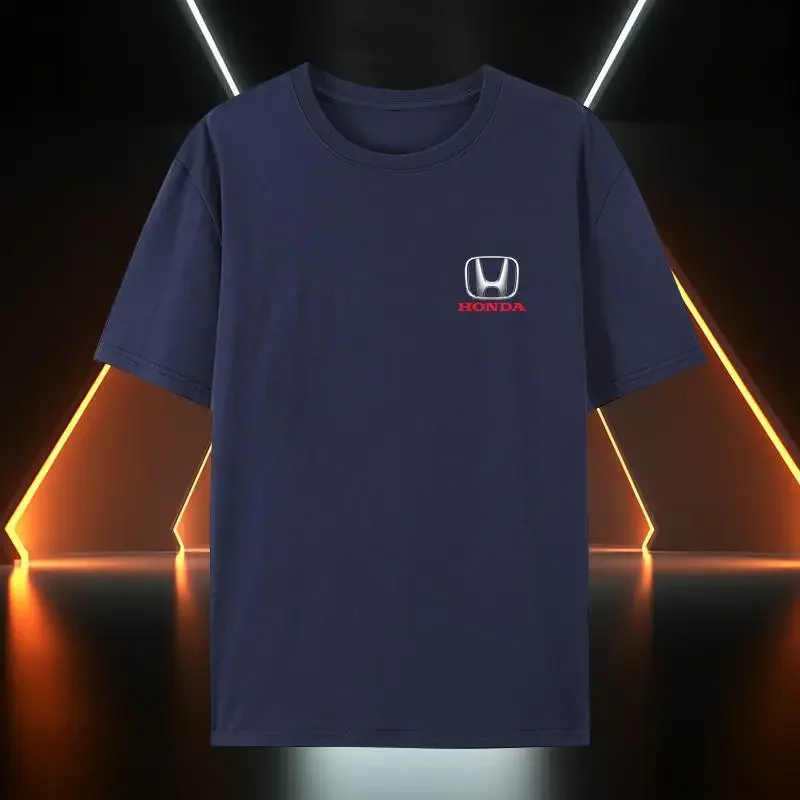 

Honda Work Clothes Short-sleeved T-shirt Car Beauty Shop Maintenance and After-sales Tooling Japanese Racing Motorcycles