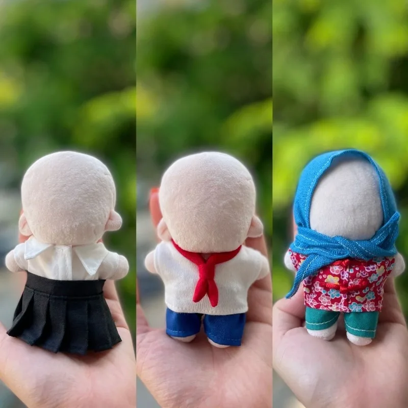 Baby clothes 10cm cotton doll starfish normal body clothes summer dress shirt no attribute doll changing