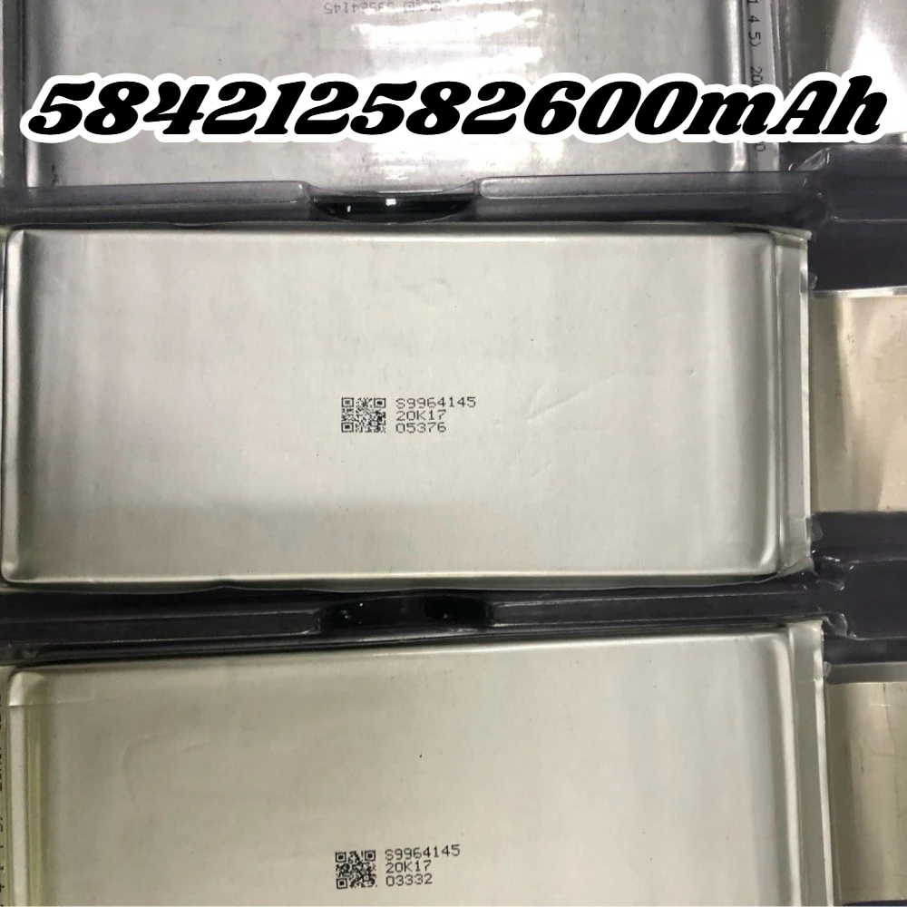 12V 24V 36V 5842125 2600mAh 3.7V High Speed Lithium Battery 60C 120C for Aircraft Model, Starting Energy Unit DIY Battery Pack
