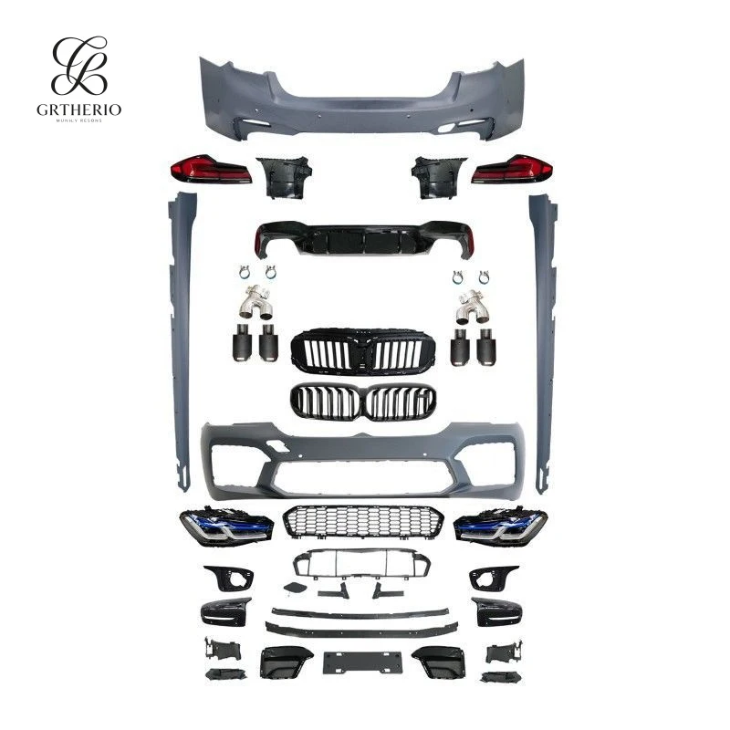 

Suitable for BMW 5 Series to G30/G38, modification of the front grille, bumper conversion from old to new, 2018 mod