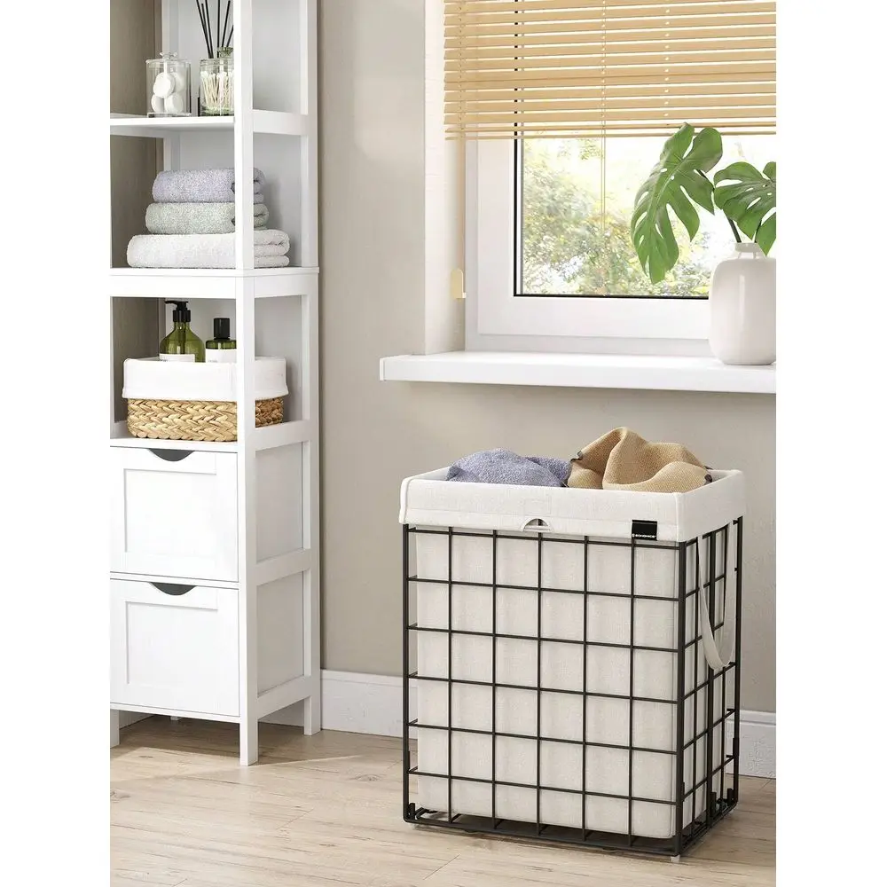 

Laundry Baskets Organization Storage Organization Laundry Hamper, 23.8 Gal. Laundry Basket, Collapsible Clothes Hamper, Removabl
