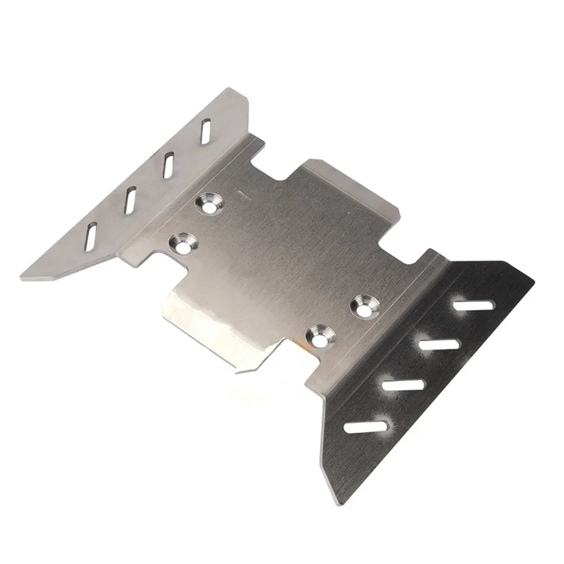 Stainless Steel RC Skid Plate,RC Chassis Armor Axle Protector Plate Protection Upgrade Parts Compatible with Axial SCX6 JLU 1/6