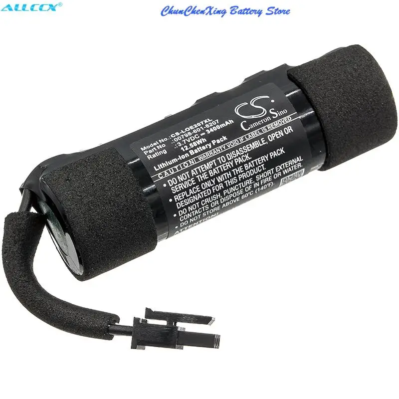 100% NEW 3400mAh Speaker Battery for Logitech UE Boom 2, UE Boom 2 Ultimate