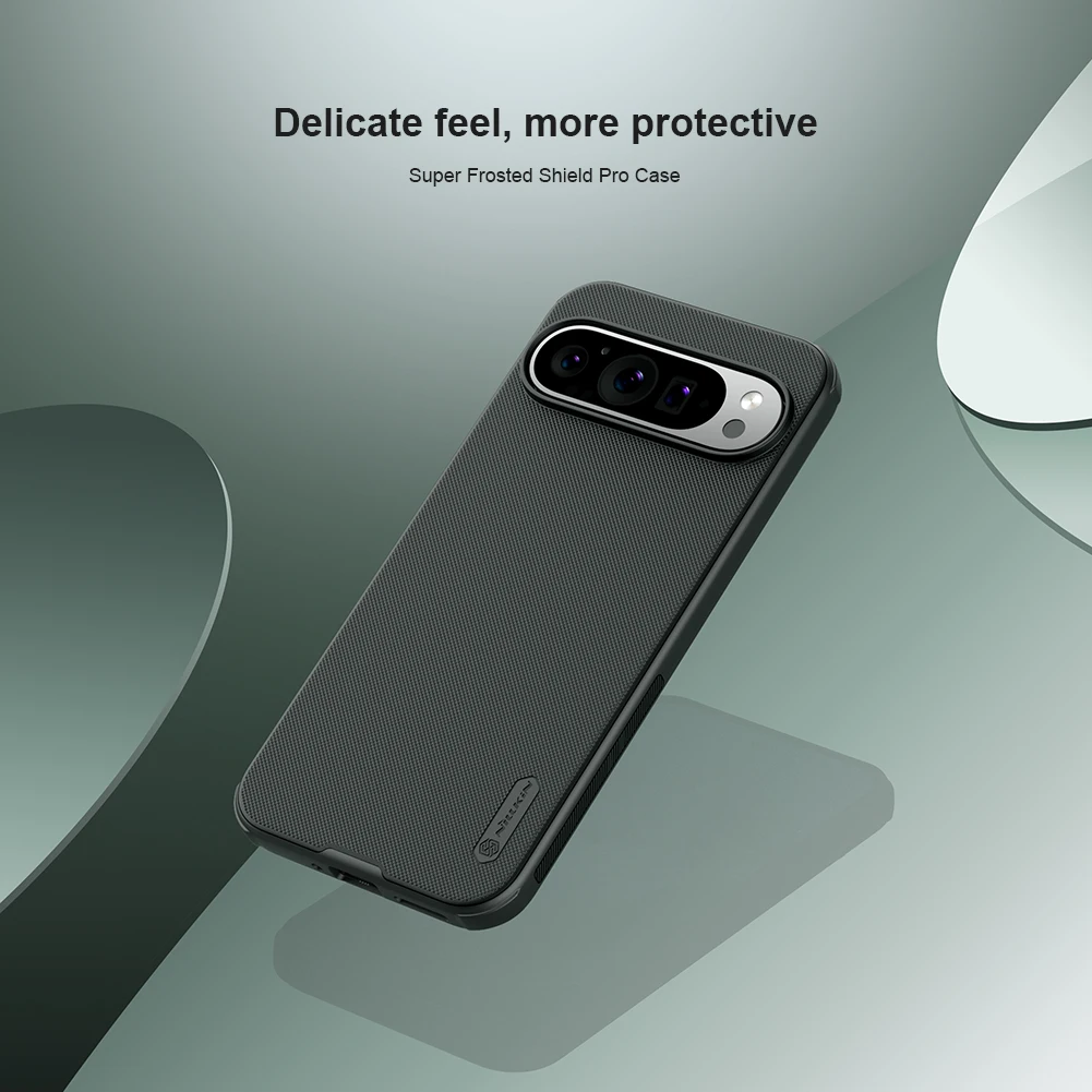 Nillkin for Google Pixel 10 Pro XL/10 Pro/10/9 Pro XL/9 Pro/9 5G Case soft frame Cases Camera Protection 360 full matte funda