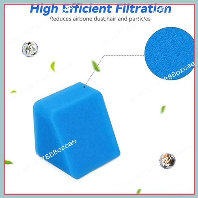 Conjunto de escova principal e esponja a26p, 8 peças, substituição para eureka new430/jonr ed12, peças de reposição para purificador de chão, esponja de escova principal