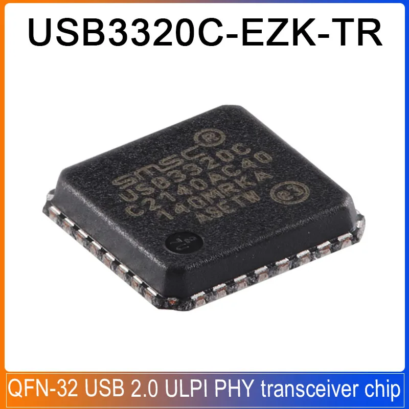 

1/5/50PCS USB3320C-EZK-TR QFN-32 USB3320C-EZK USB3320C USB3320 High-speed USB 2.0 ULPI PHY Transceiver Chip