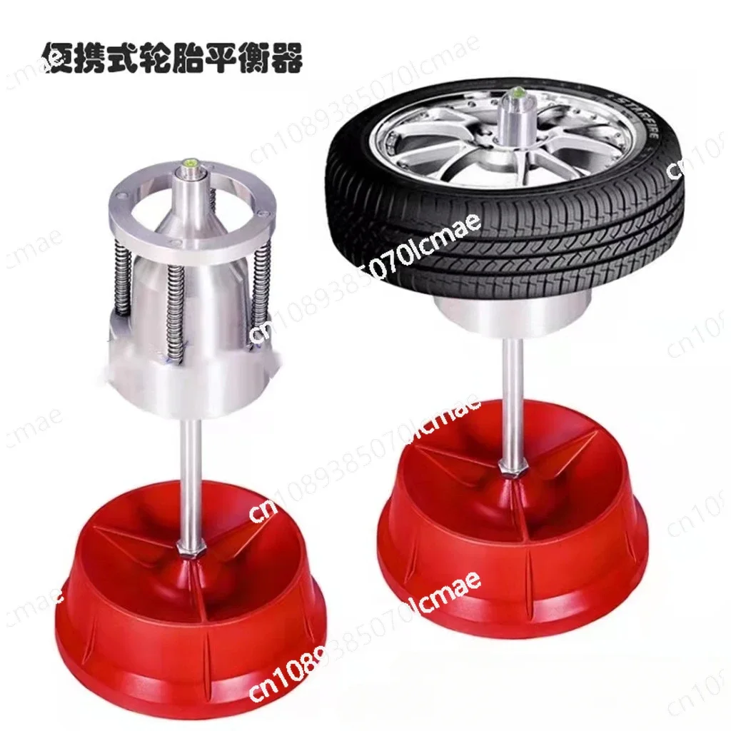 Car and Truck Portable Hubs, Wheel Tire Balancer, Bubble Level, Heavy Duty Rim, Auto Repair Tools