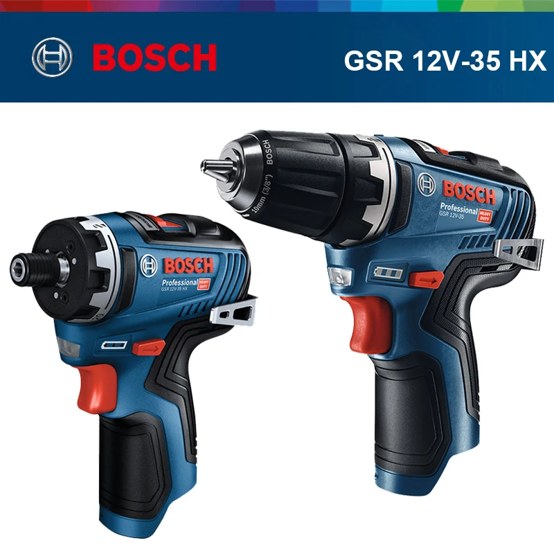 Bosch GSR12V-35 GSR 12V-35 HX 12V Brushless Cordless Drill Driver/Screwdriver Li-Ion Battery Professional Electric Power Tool