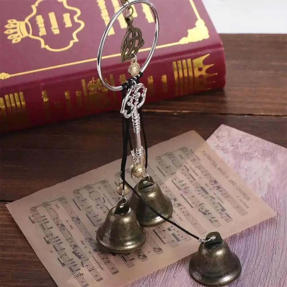 Creative Metal Pendant Witch Bell Zinc Alloy Vintage Doorknob Hanging Hanging Decoration Home Decoration