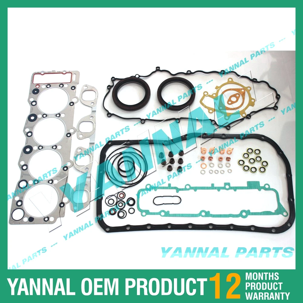 ENGINE GASKET KIT FOR ISUZU 4HE1 4HE1T 4.8L NQR NPR W3 W4 W5 TRUCK AFTERMARKET PARTS