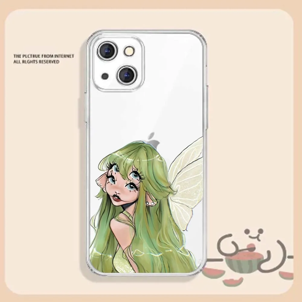 Melanie Martinez Cry Baby Phone Case For Iphone 15 11 13 14 Pro Max 7 8 Plus X Xr Xs Max Se2020 12mini Transparent Cover