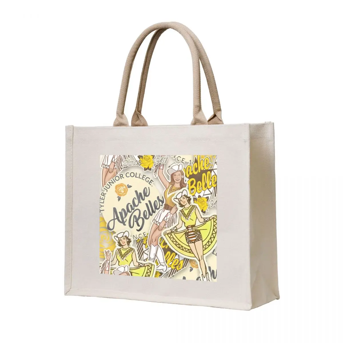 Apache Belle Logos Tote Bag tote bag men's Women's shopping bag reusable shopping bags