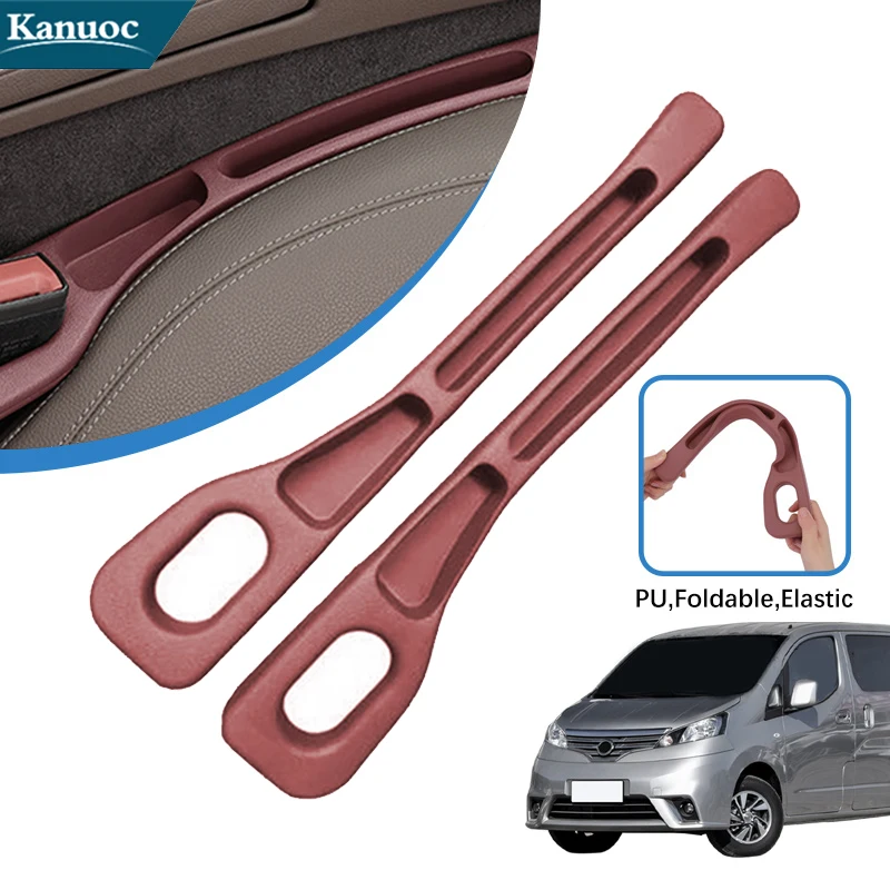 

For Nissan NV200 2010-2022 Car Seat Gap Plug Strip Side Seam Car Gap Filler Leak Proof Seat Gap Storage Organizer