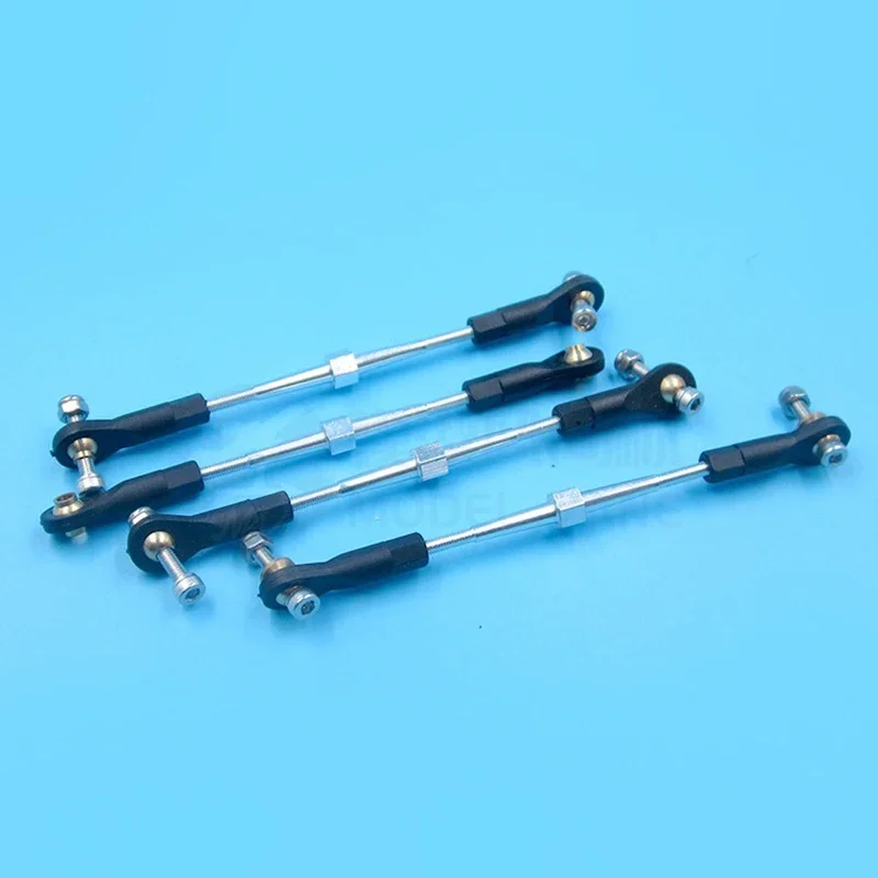 1pcs Aluminum Alloy M3 Double-end Threaded Pull Rod/Positive and Reverse Thread Link Rod for RC Model Accessories